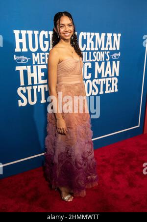 Emma Crow attends the opening night of 'The Music Man' on Broadway at Winter Garden Theatre in New York on February 10, 2022. (Photo by Lev Radin/Sipa USA) Stock Photo