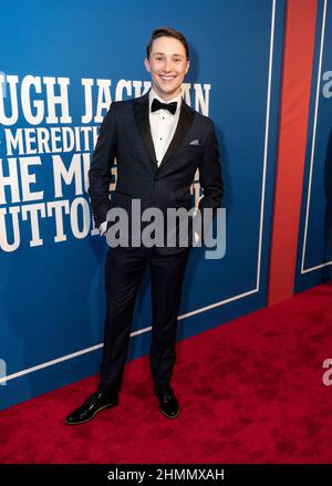 New York, USA. 10th Feb, 2022. New York, NY - February 10, 2022: Jordan Beall attend the opening night of 'The Music Man' on Broadway at Winter Garden Theatre Credit: Sipa USA/Alamy Live News Stock Photo