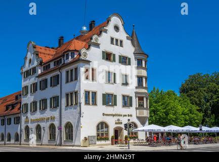 Restaurant 'Zum Stift' in Kempten, Germany, Bavaria, Swabia, Allgaeu Stock Photo