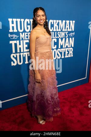 New York, United States. 10th Feb, 2022. Emma Crow attends the opening night of 'The Music Man' on Broadway at Winter Garden Theatre (Photo by Lev Radin/Pacific Press) Credit: Pacific Press Media Production Corp./Alamy Live News Stock Photo