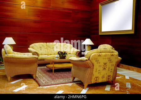 The environment of lobby in a hotel Stock Photo