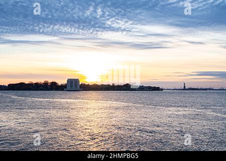 Fascinating sunlight during sunrise on Belmar Beach, New Jersey Stock Photo  - Alamy