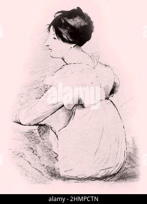 ISABELLA BEETON (1836-1865) English journalist and cook known as Mrs Beeton. Stock Photo