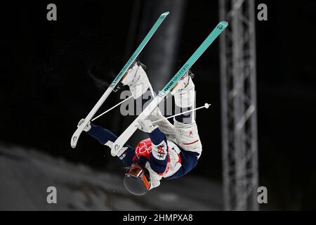 USA ORIGIN SALES ONLY                        Jaelin Kauf (USA), FEBRUARY 6, 2022 - Freestyle Skiing : Women's Moguls Final during the Beijing 2022 Oly Stock Photo