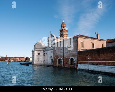 Chiesa San Michele in Isola Church of the Island Cemetery in Venice, Italy Stock Photo