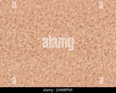 Horizontally And Vertically Repeatable Seamless Vector Cork Texture. Stock Vector