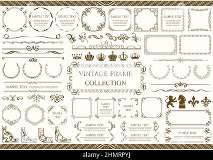 Scrapbooking elements, vector paper stickers on background with retro  flourishes. Design elements for scrapbook decoration, borders, tags and  labels f Stock Vector Image & Art - Alamy