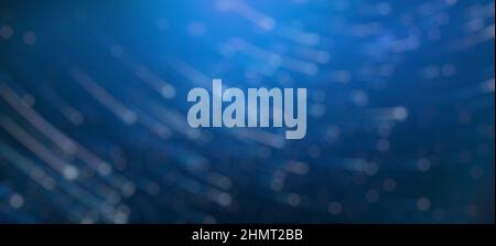 modern blue bokeh background Stock Photo