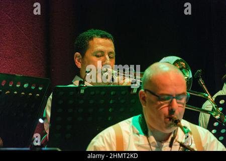 S’Arrual Jazz Mort, concierto aniversario 25 años,  Teatre del Mar, palma, Mallorca, balearic islands, Spain Stock Photo