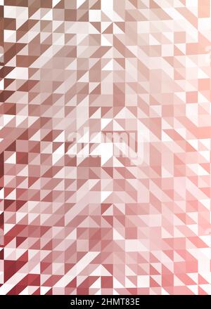 Abstract Low Polygon color Generative Art background illustration Stock Vector