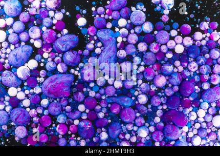 Acrylic Ink Color Explosion Stock Photo