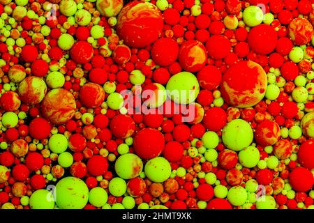 Acrylic Ink Color Explosion Stock Photo