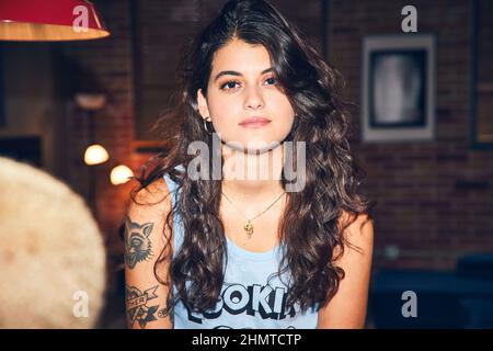 SOFIA BLACK-D'ELIA in SINGLE DRUNK FEMALE (2022), directed by KEITH