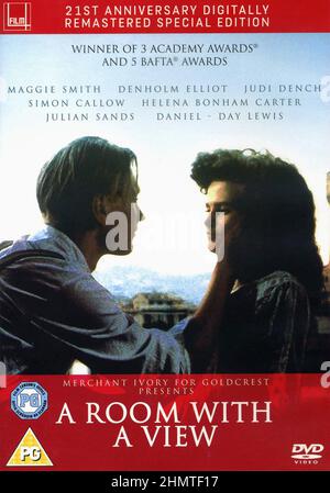 DVD Cover. 'A Room With a View'. Merchant Ivory. Stock Photo