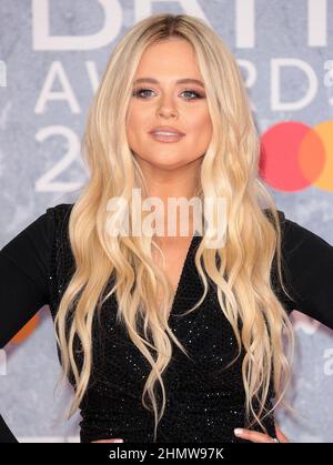 Emily Atack attends The BRIT Awards 2019 at The O2 on February 20, 2019