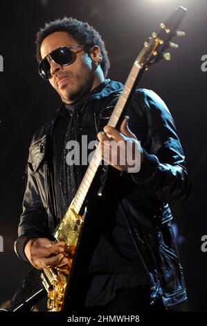 Milan Italy 2018-07-14 : Live concert of Lenny Kravitz at the Arena Civica Stock Photo