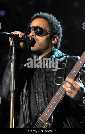 Milan Italy 2018-07-14 : Live concert of Lenny Kravitz at the Arena Civica Stock Photo