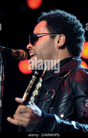 Milan Italy 2018-07-14 : Live concert of Lenny Kravitz at the Arena Civica Stock Photo