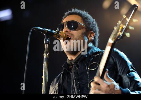 Milan Italy 2018-07-14 : Live concert of Lenny Kravitz at the Arena Civica Stock Photo