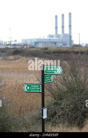 Isle of Grain, Kent Stock Photo