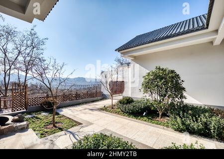 Chinese style home stay facility Stock Photo