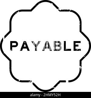 Account payable sign or stamp on white background, vector illustration ...