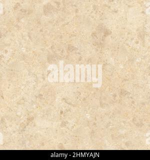 beige or light brown marble stone seamless background texture or pattern Stock Photo