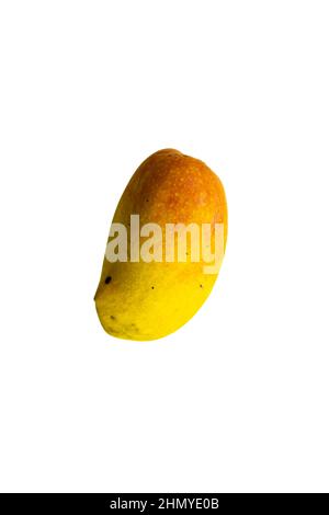 Mangoes are best when they are really ripe. You may need to let them ripen longer than you expect Stock Photo