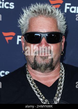 Michael Rubin s 2022 Fanatics Super Bowl Party held at 3Labs Featuring: Guy  Fieri, Hunter Fieri