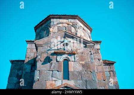 Voskepar Church. Church of St. Astvatsatsin Voskepar, Tavush Province, Armenia Stock Photo