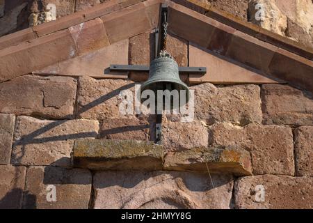 Voskepar Church. Church of St. Astvatsatsin Voskepar, Tavush Province, Armenia Stock Photo