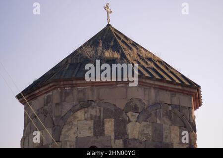 Voskepar Church. Church of St. Astvatsatsin Voskepar, Tavush Province, Armenia Stock Photo