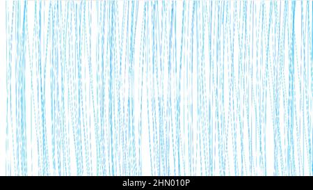 Abstract background with many blue thin vertical lines on white. Stock Photo