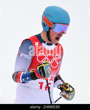 United States' River Radamus competes in an alpine ski, men's World Cup ...