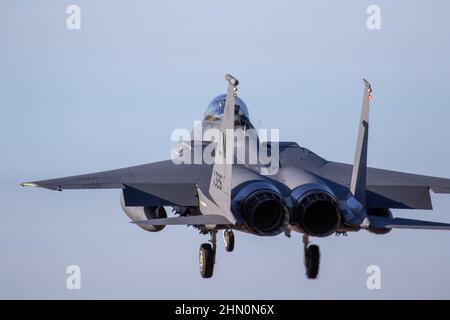 McDonnell Douglas F-15E Strike Eagle Stock Photo