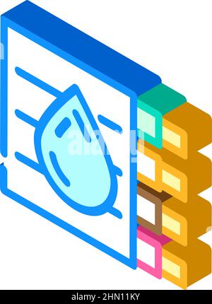 medium voltage cables isometric icon vector illustration Stock Vector ...
