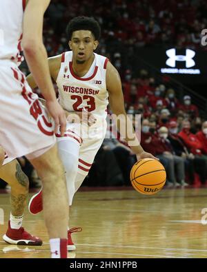 Madison, WI, USA. 12th Feb, 2019. Wisconsin Badgers head coach Greg ...