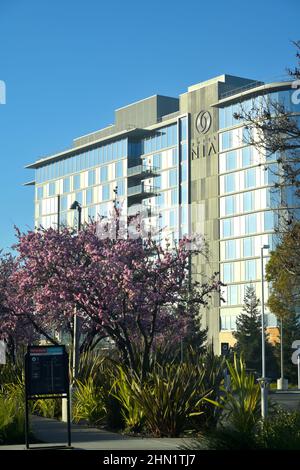 The luxury NIA Hotel (Marriott, The Autograph Collection), Menlo Park CA Stock Photo