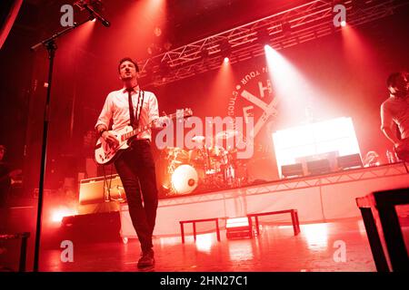 Frank Turner & the Sleeping Souls performing at the o2 Academy, Newcastle, 13th July 2019 Stock Photo