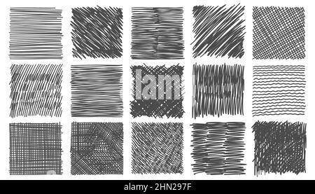Hatch clipart. Scribble sketch pencil texture. Scratch pen grunge shape ...