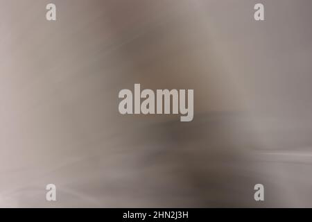Gray beige abstract banner background. Small wave lines, soft gradient. Backdrop Stock Photo