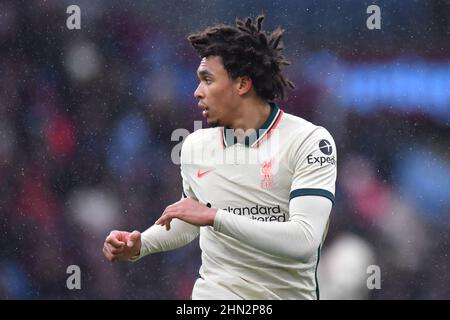 Burnley, UK. 13th Feb, 2022. Liverpool's Trent Alexander-Arnold during the Premier League match at Turf Moor, Burnley, UK. Picture date: Sunday February 13, 2022. Photo credit should read: Anthony Devlin Credit: Anthony Devlin/Alamy Live News Stock Photo