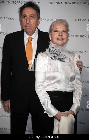 **FILE PHOTO** Ivan Reitman Has Passed Away. Ivan Reitman and Genevieve Robert at the National Board of Review of Motion Pictures Awards Gala at Cipriani 42nd Street in New York City. January 12, 2010. Credit: Dennis Van Tine/MediaPunch Stock Photo