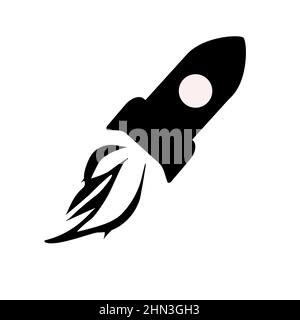 Abstract vector icon on the white, Illustration isolated for graphic and web design. Simple flat symbol. Stock Vector