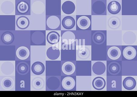 Geometric vector seamless pattern bold Stock Vector