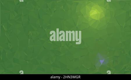 Abstract green triangle shape background. Abstract background of triangles, vector design. Stock Vector