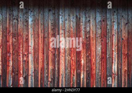 Wooden boards with wood texture for background. Dark reddish plank wall. High quality photo Stock Photo