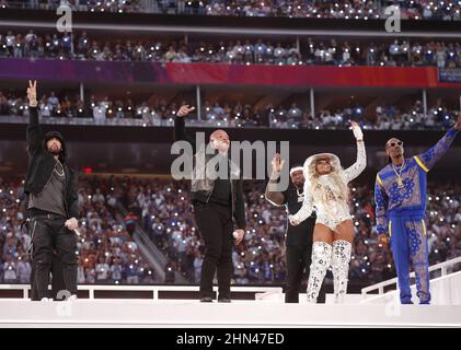 Super Bowl LVI 2022 halftime show: Eminem, Kendrick Lamar, Snoop Dogg &  Mary J. Blige - AS USA