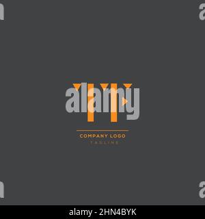 Luxury modern TF Initial Letter Business Logo Design Alphabet Icon Vector Symbol. Stock Vector