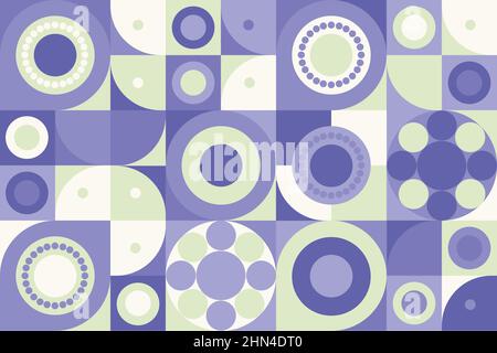 Geometric vector seamless pattern bold Stock Vector